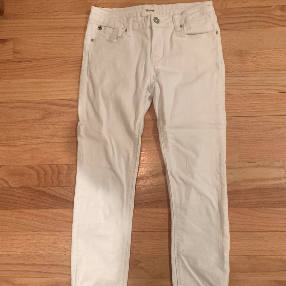 Hudson White Jeans